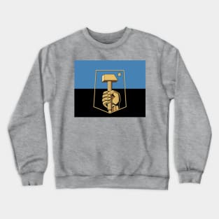 Flag of Donetsk, Ukraine Crewneck Sweatshirt